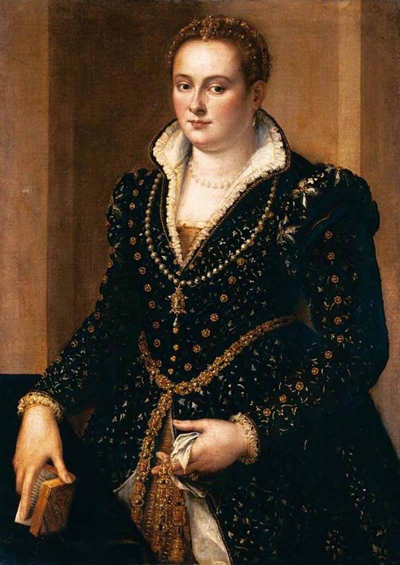 Алессандро Аллори. "Портрет знатной дамы". Около 1580. Частная коллекция.